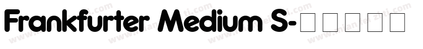 Frankfurter Medium S字体转换
